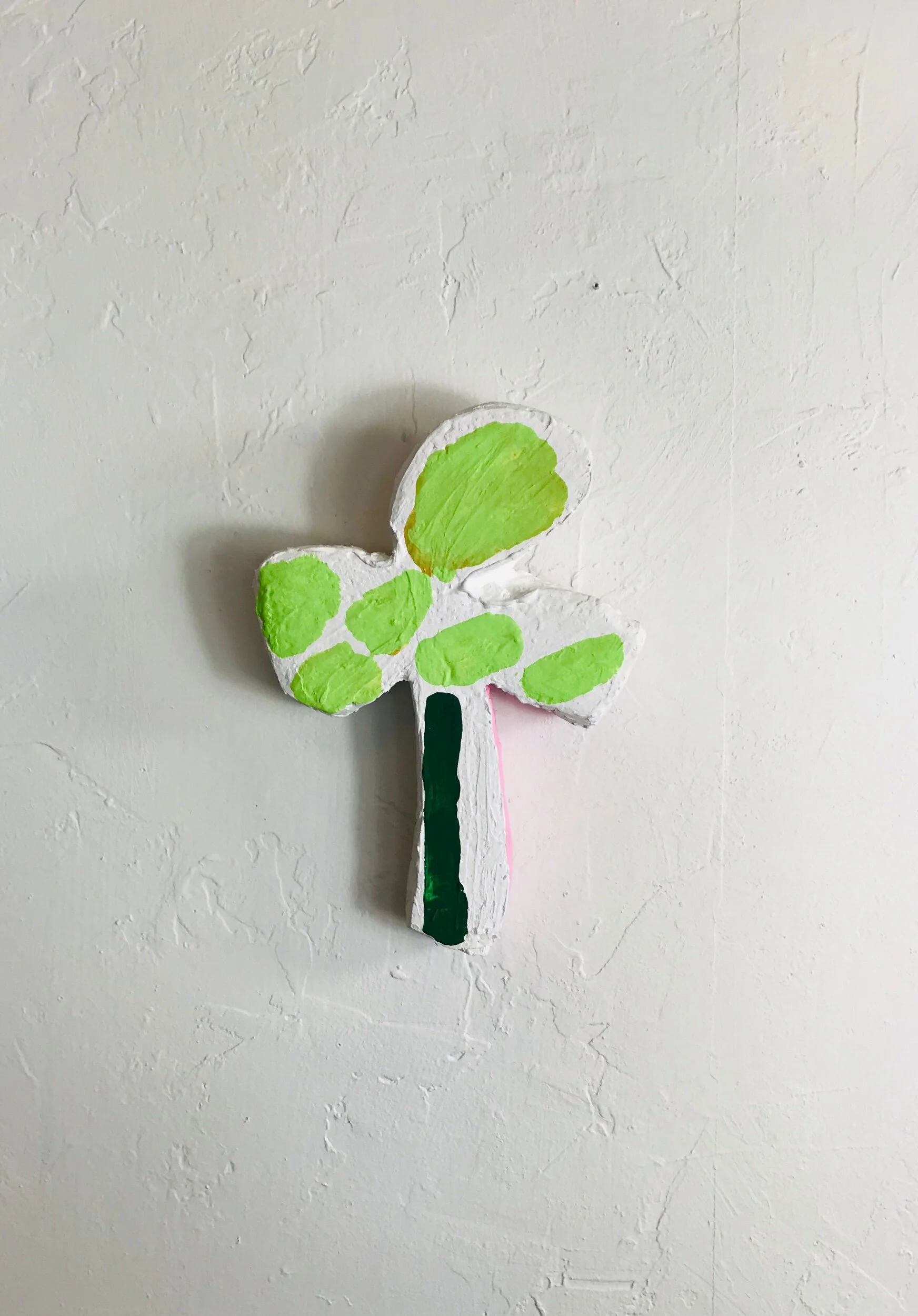 Unlucky Clover  9”x7.5”x1.5”  Mixed media  2019  $75 
