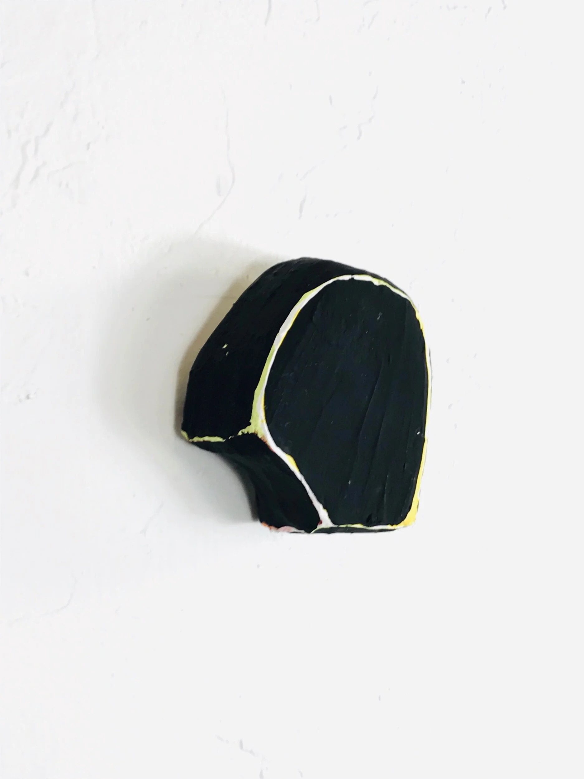  Black Shape 2  3x2.5x1.5”  Mixed media  2019  $25 