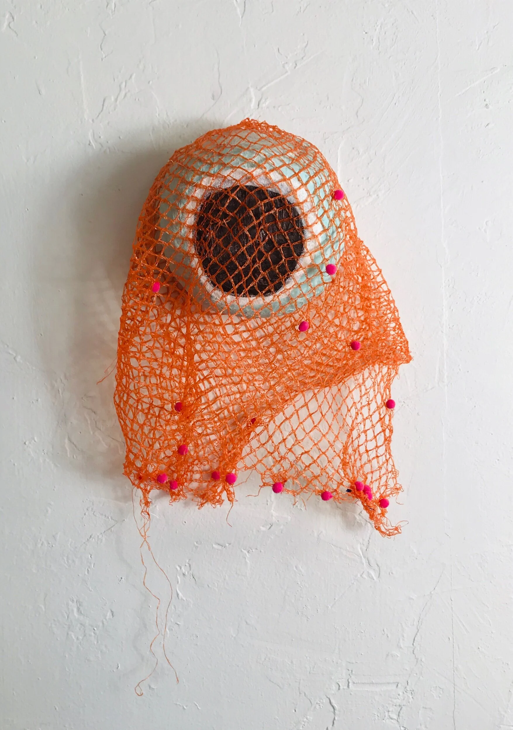  Veil  9x5x3”  Mixed media  2019-2020  $75 