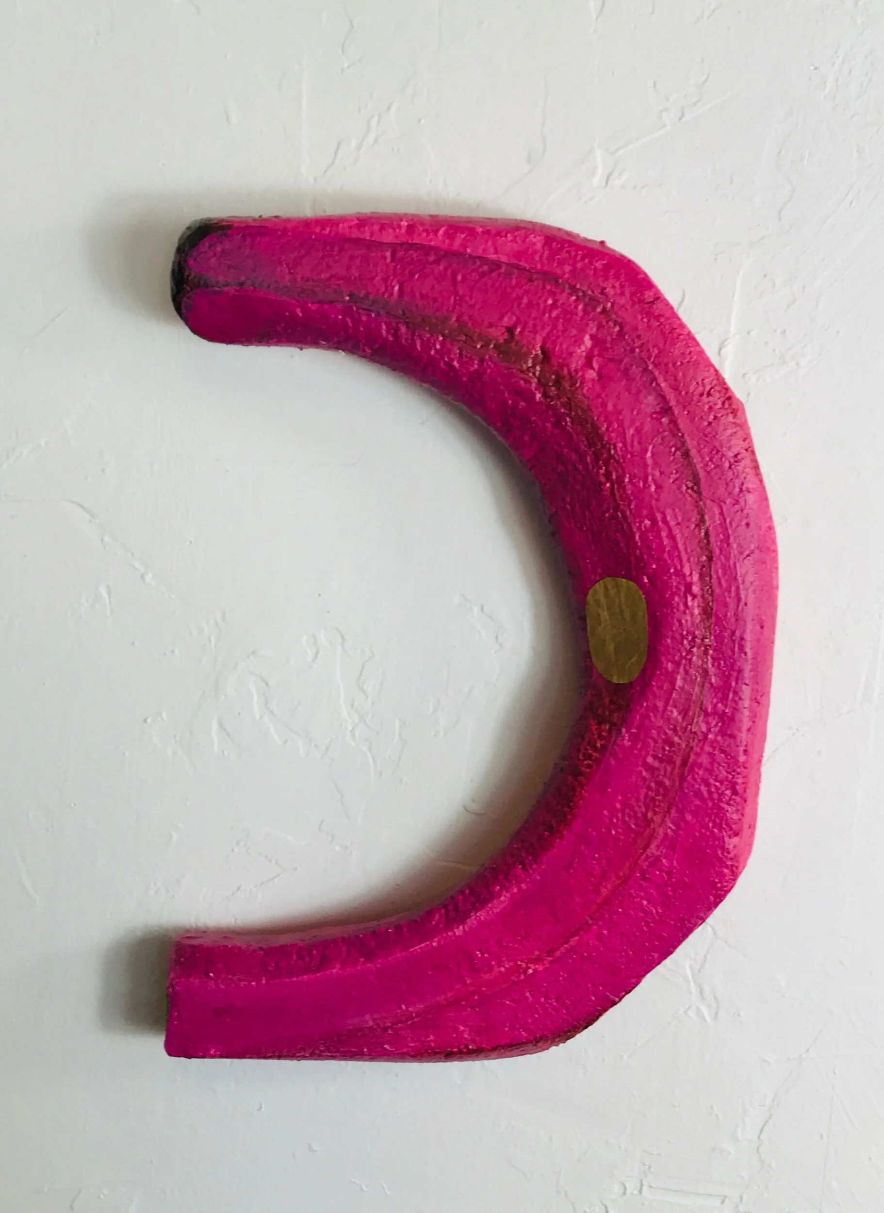   She Wore a Raspberry Banana   12x8x1.5”  Mixed media  2019  N/A 