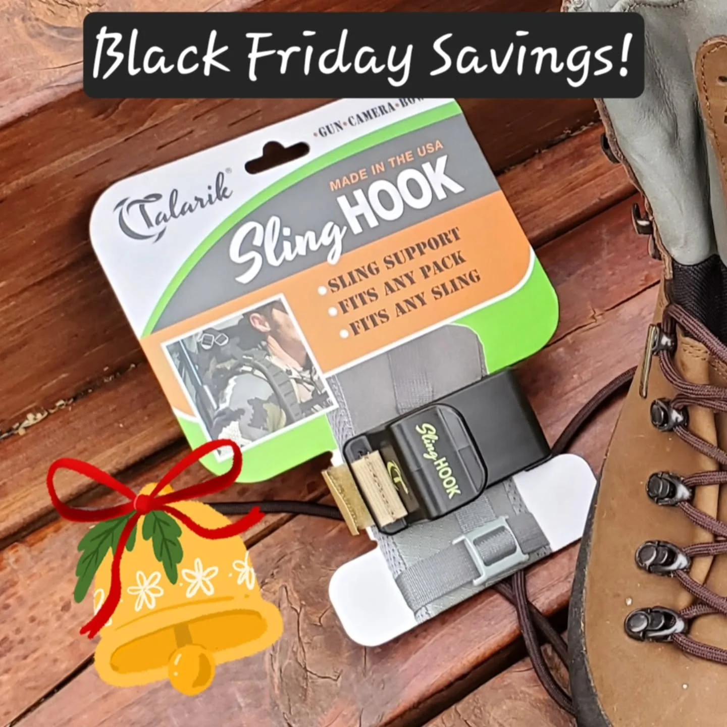 Black Friday Sale is on! There's no better time to grab a SlingHook, an Air Seat, and a pack of Safety Muzzle Covers to round out the gear pile. Live, work, or recreate in tick country? Stock up on SickTick tick repellent gear for the whole family to
