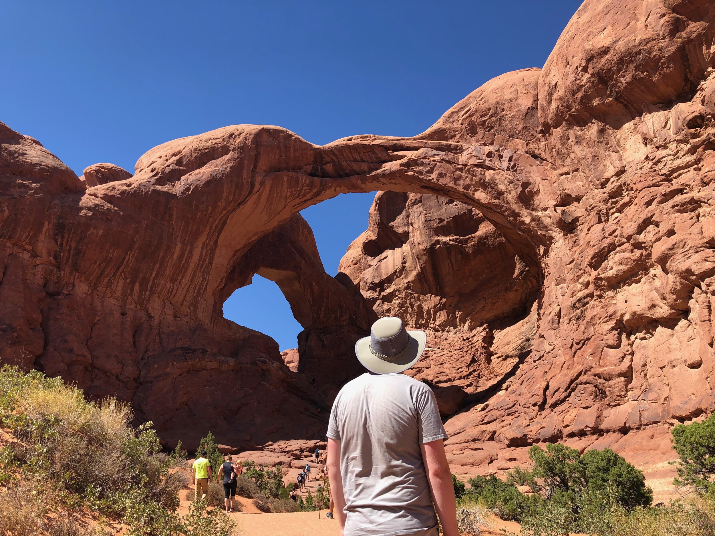 Andrew and Double Arch