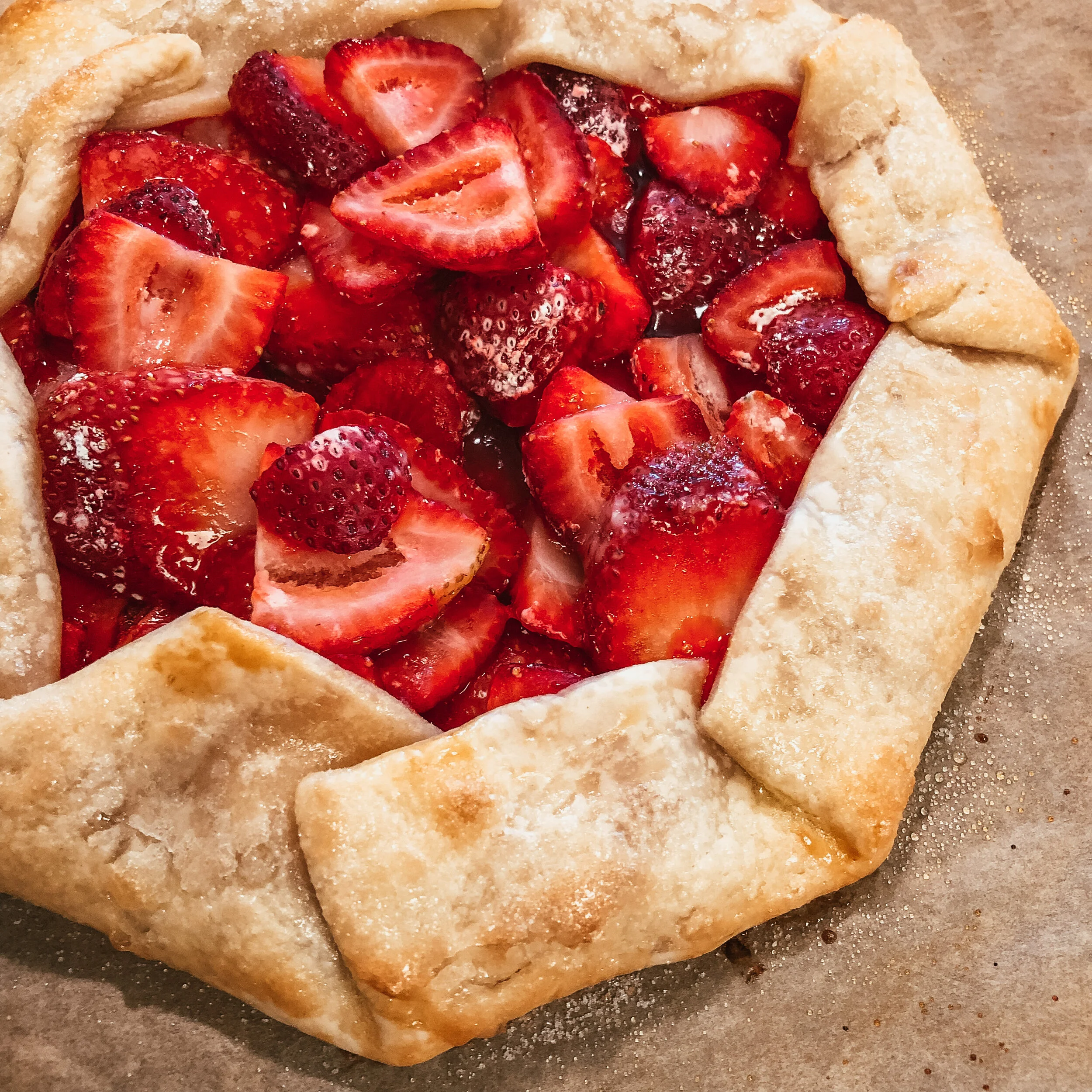 Strawberry Galette Recipe