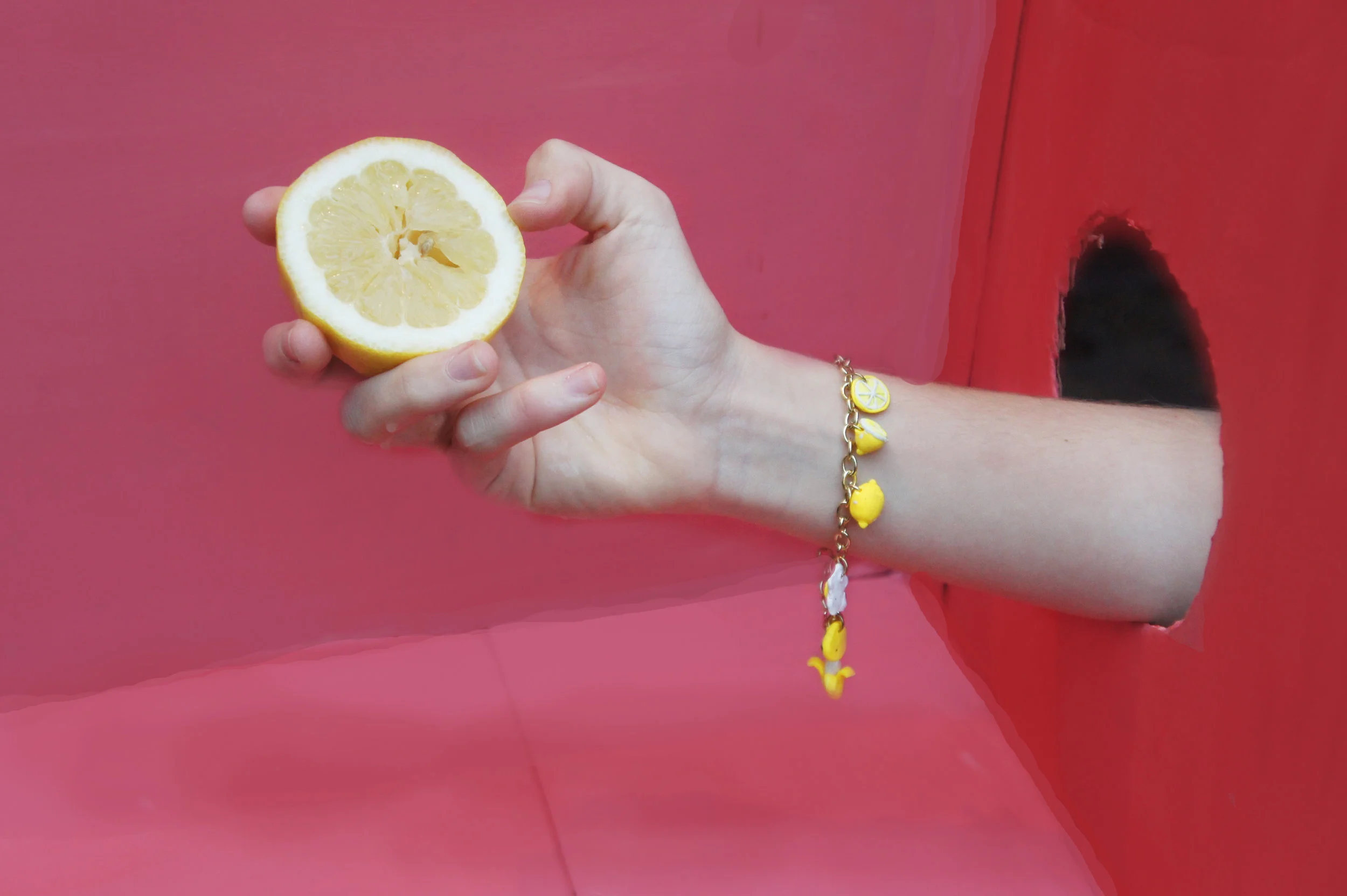 mellow yellow charm bracelet