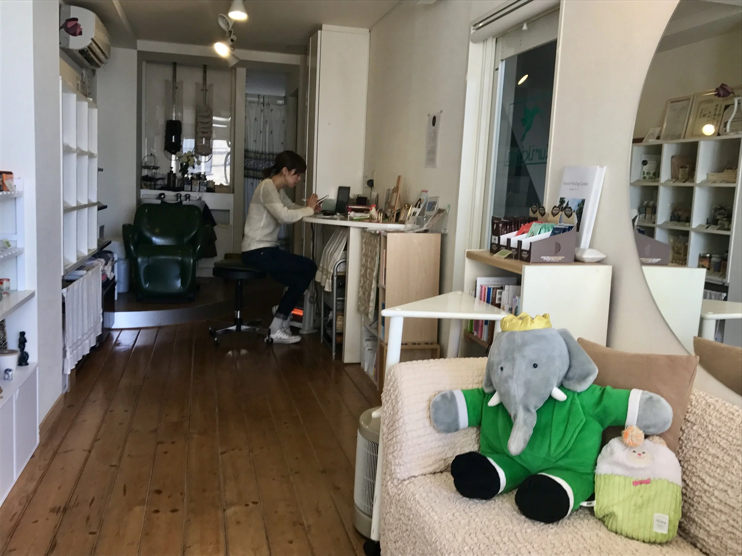 お気に入りの美容室とは。