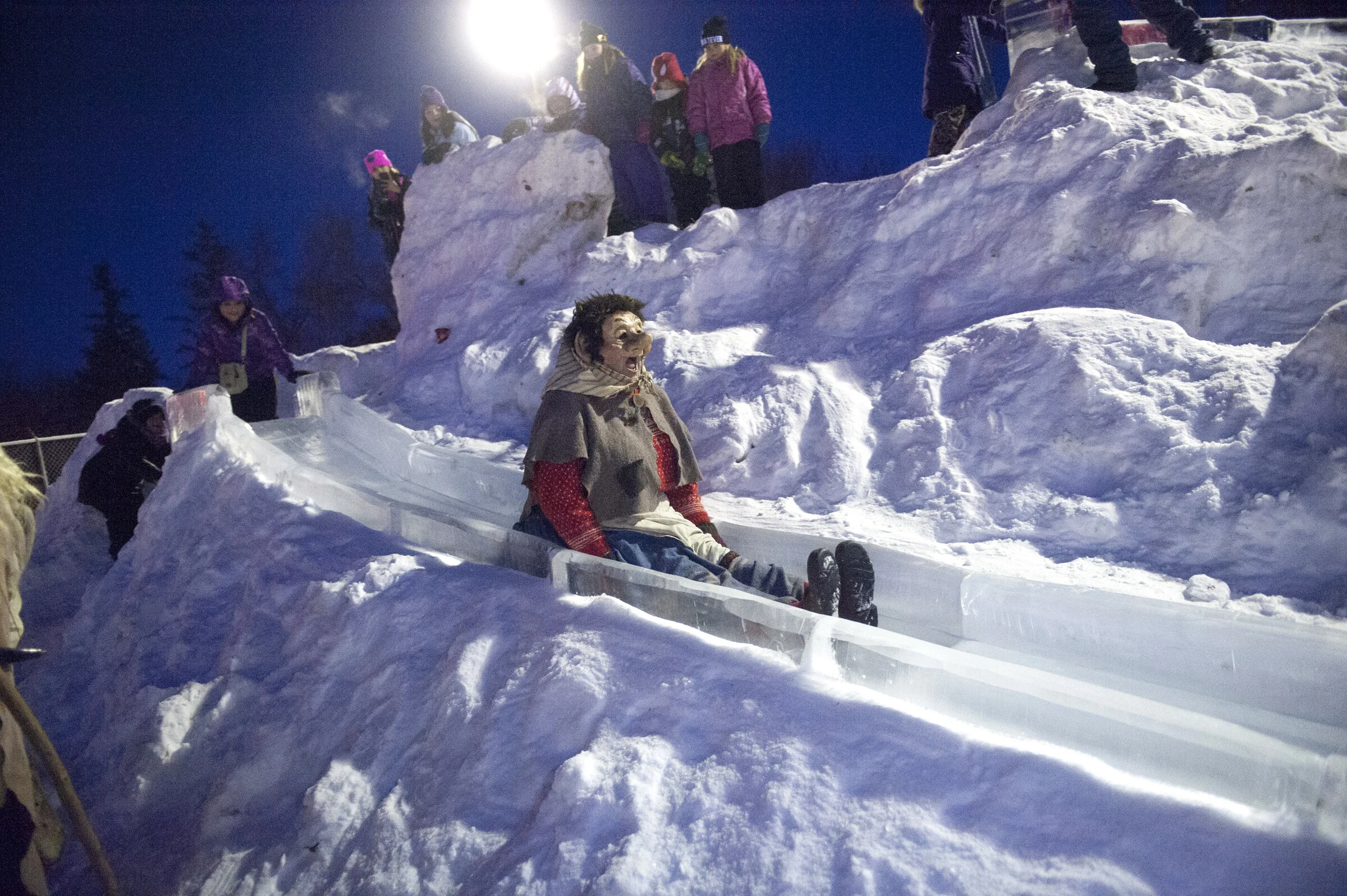 Giant Ice Slides — Deep Freeze