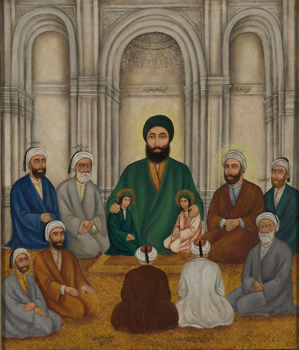 People of the Prophets House with Companions by Rahim Kashani.jpg