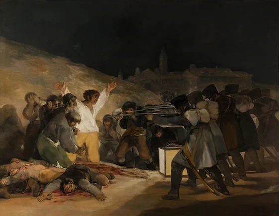Third of May 1808 by Francisco Goya - Famous Art - Handmade Oil Painting on Canvas