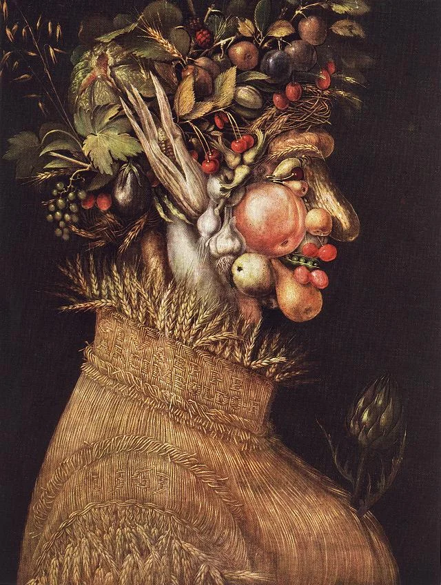 Summer by Giuseppe Arcimboldo - Famous Art - Handmade Oil Painting on Canvas