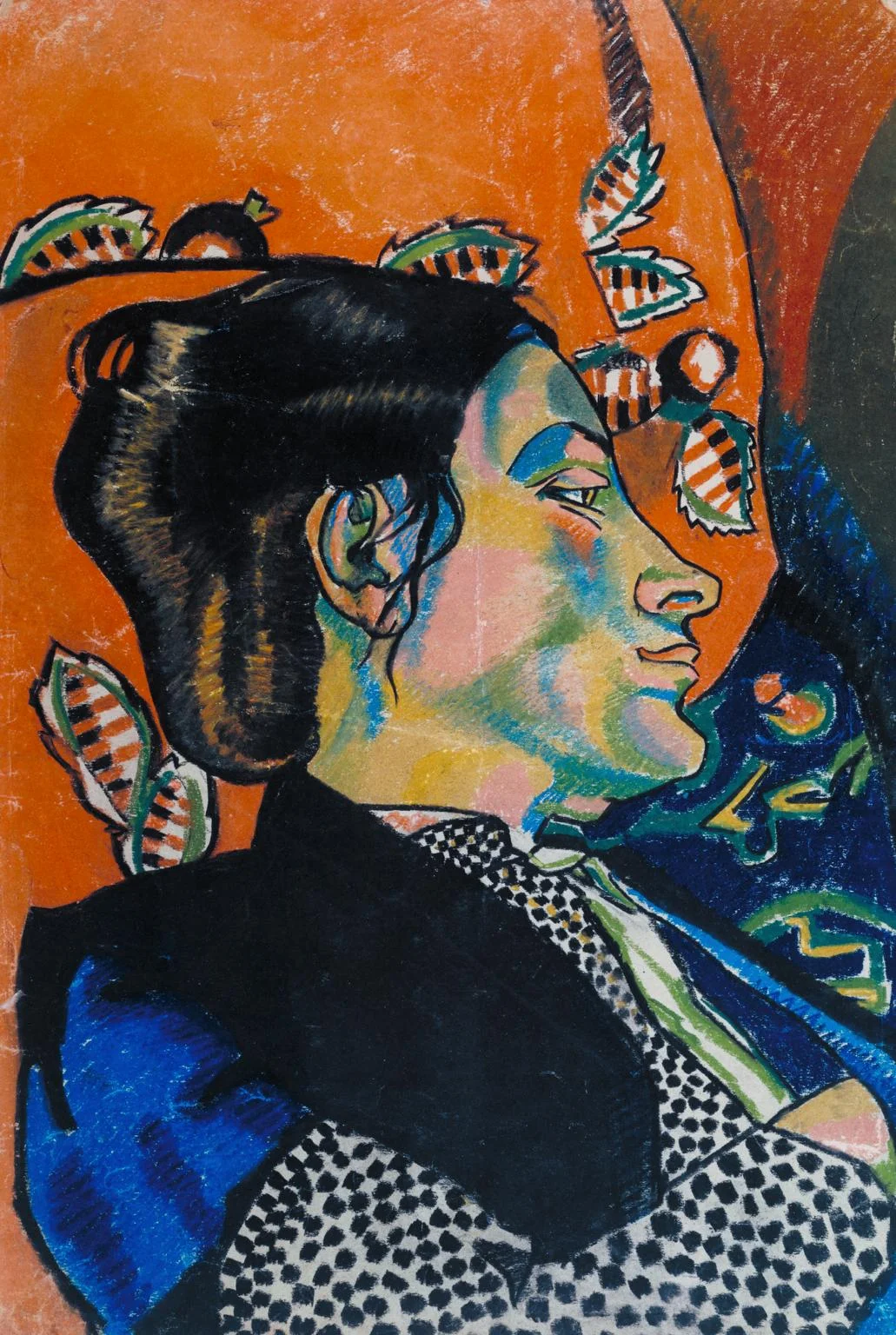 sophie-brzeska-by-henri-gaudier-brzeska-famous-art-handmade-oil-painting-on-canvas