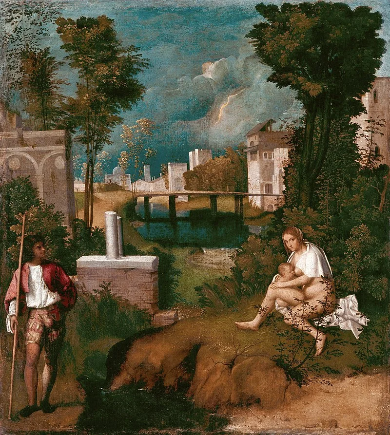the-tempest-by-giorgione-famous-art-handmade-oil-painting-on-canvas