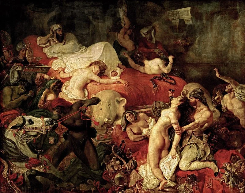 death-of-sardanapalus-by-eugene-delacroix-famous-art-handmade-oil-painting-on-canvas