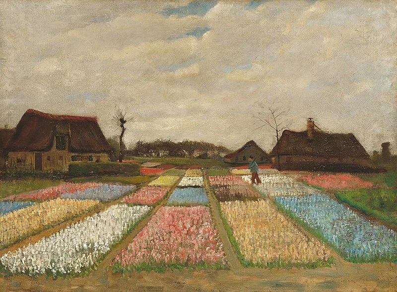 bulb-fields-by-vincent-van-gogh-famous-art-handmade-oil-painting-on-canvas