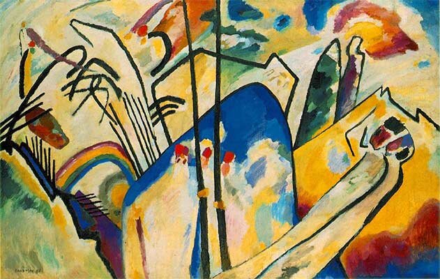 Composition iv by wassily kandinsky