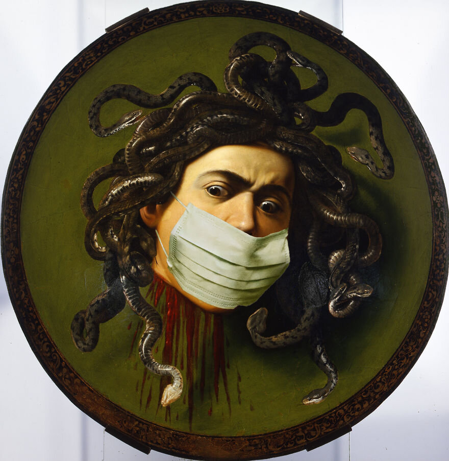 medusa by caravaggio 1595.jpg