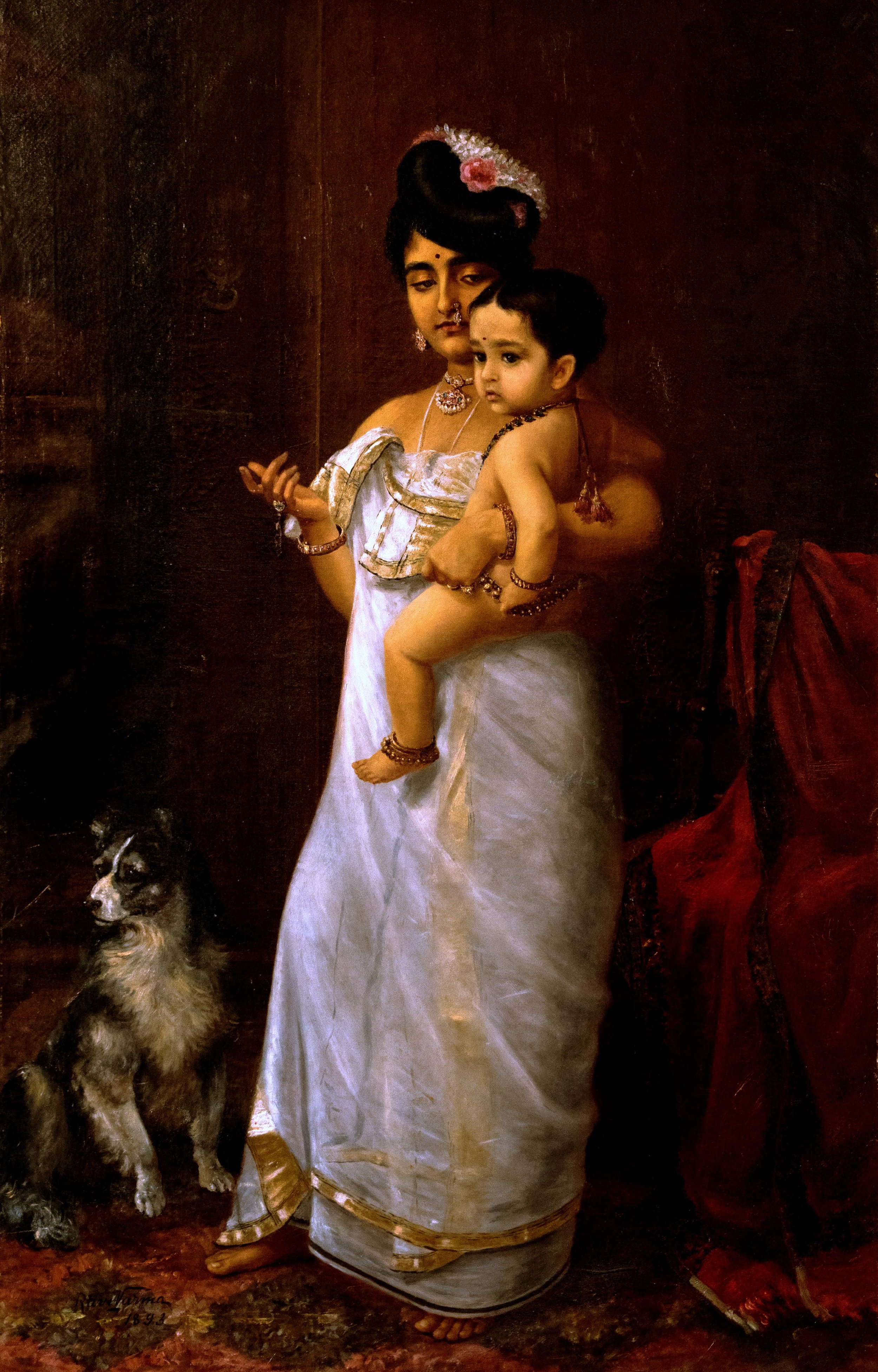 There Comes Papa 1893 By Raja Ravi Varma.jpeg