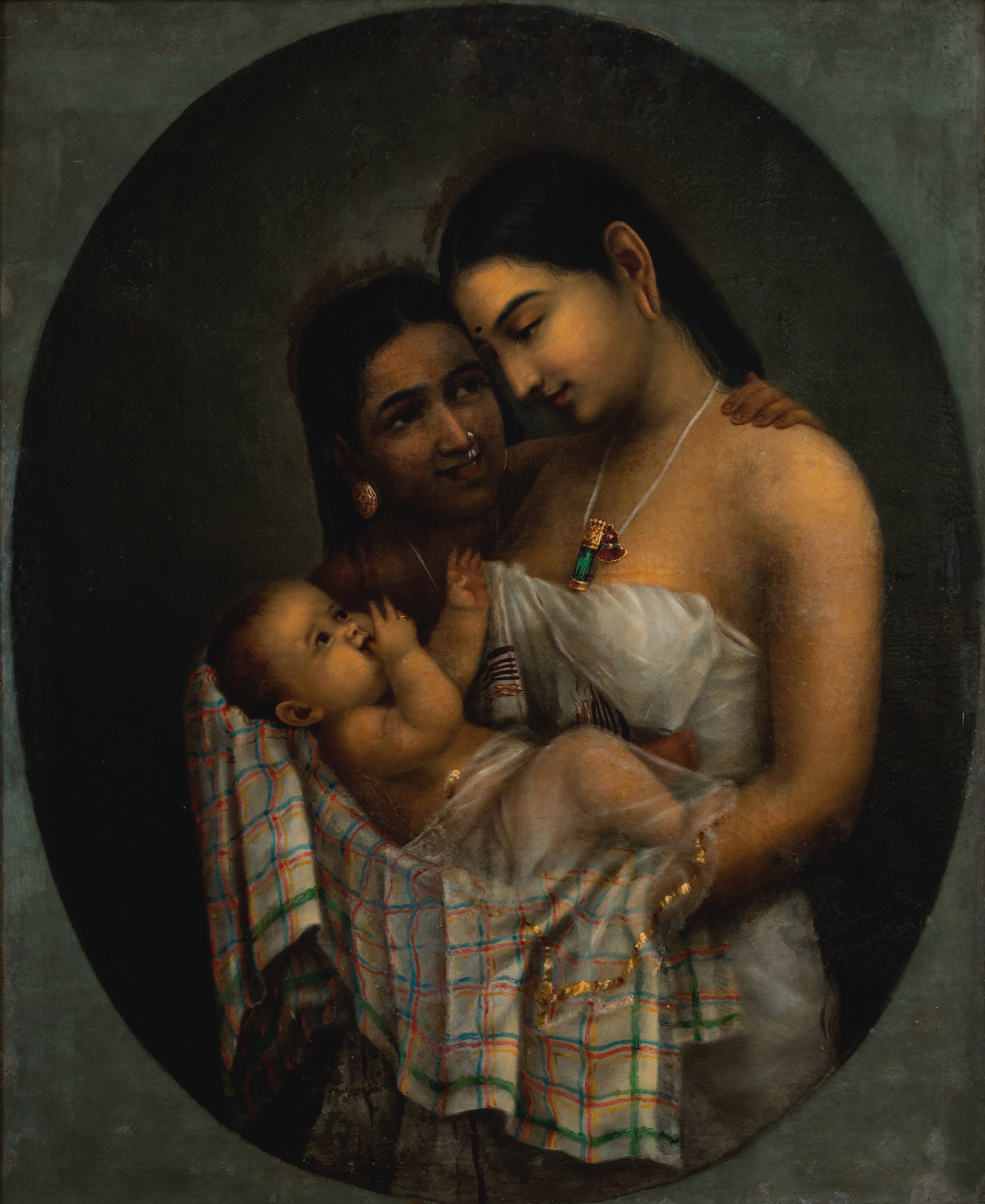 A Sisterley Remembrance 1893 By Raja Ravi Varma.jpeg
