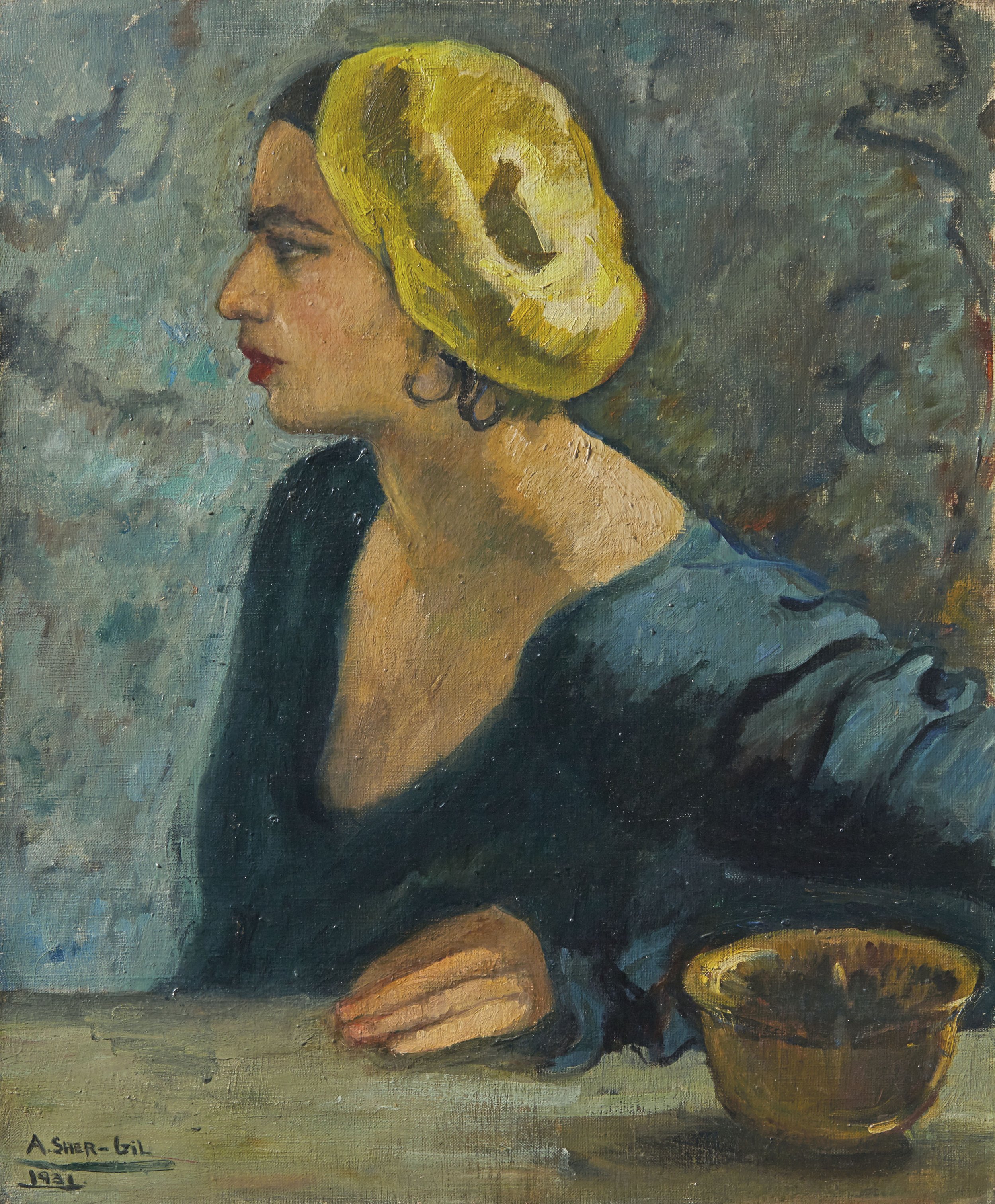Self-portrait Untitled 1931 By Amrita Sher Gil.jpeg