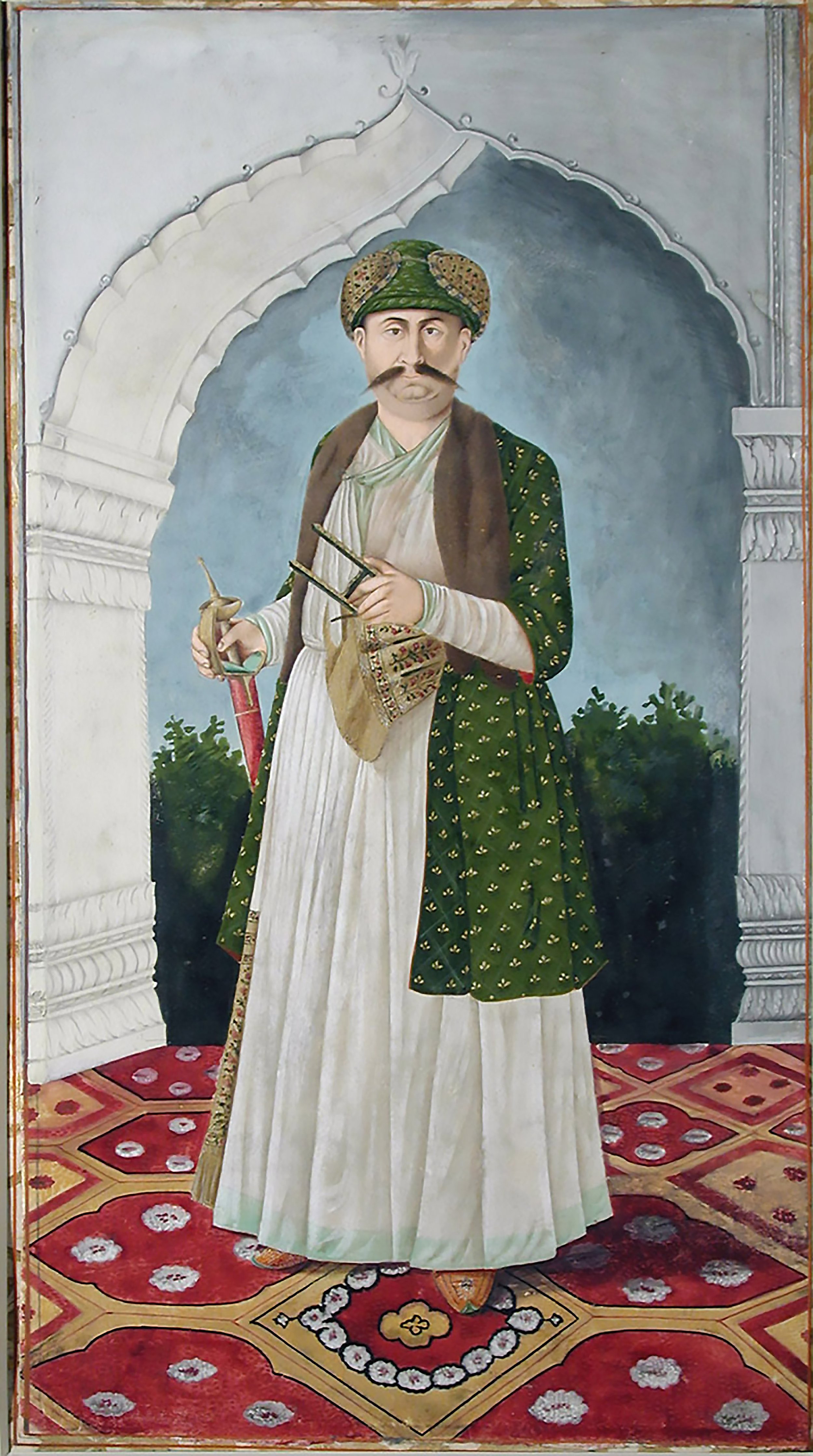 Shuja ud Daula, Nawab of Awadh By Mihr Chand.jpeg