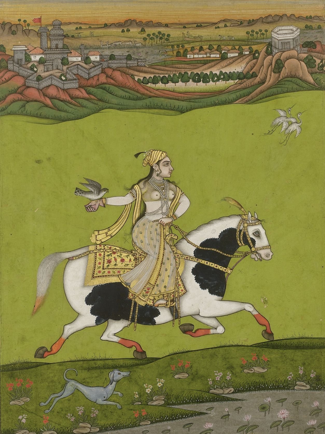Chand Bibi Hawking 18C By Deccan School.jpeg