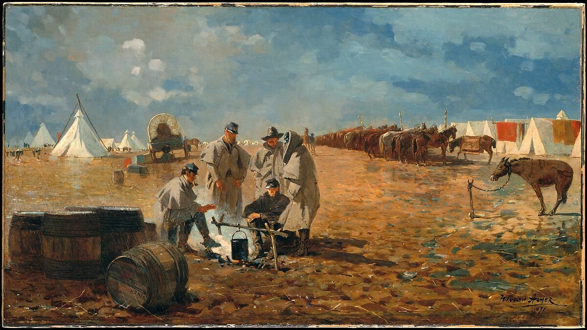 Rainy Day in Camp by Winslow Homer.jpg