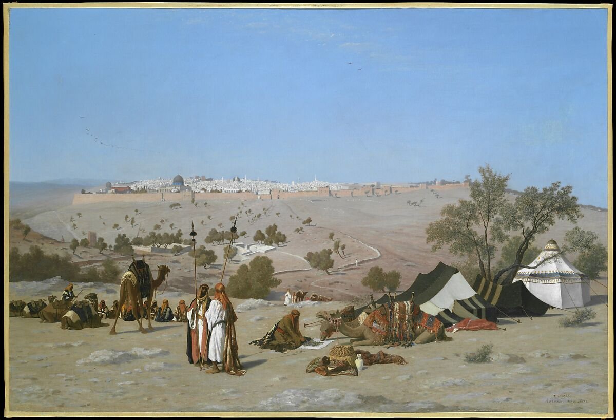 Jerusalem from the Mount of Olives by Charles-Theodore Frere.jpg