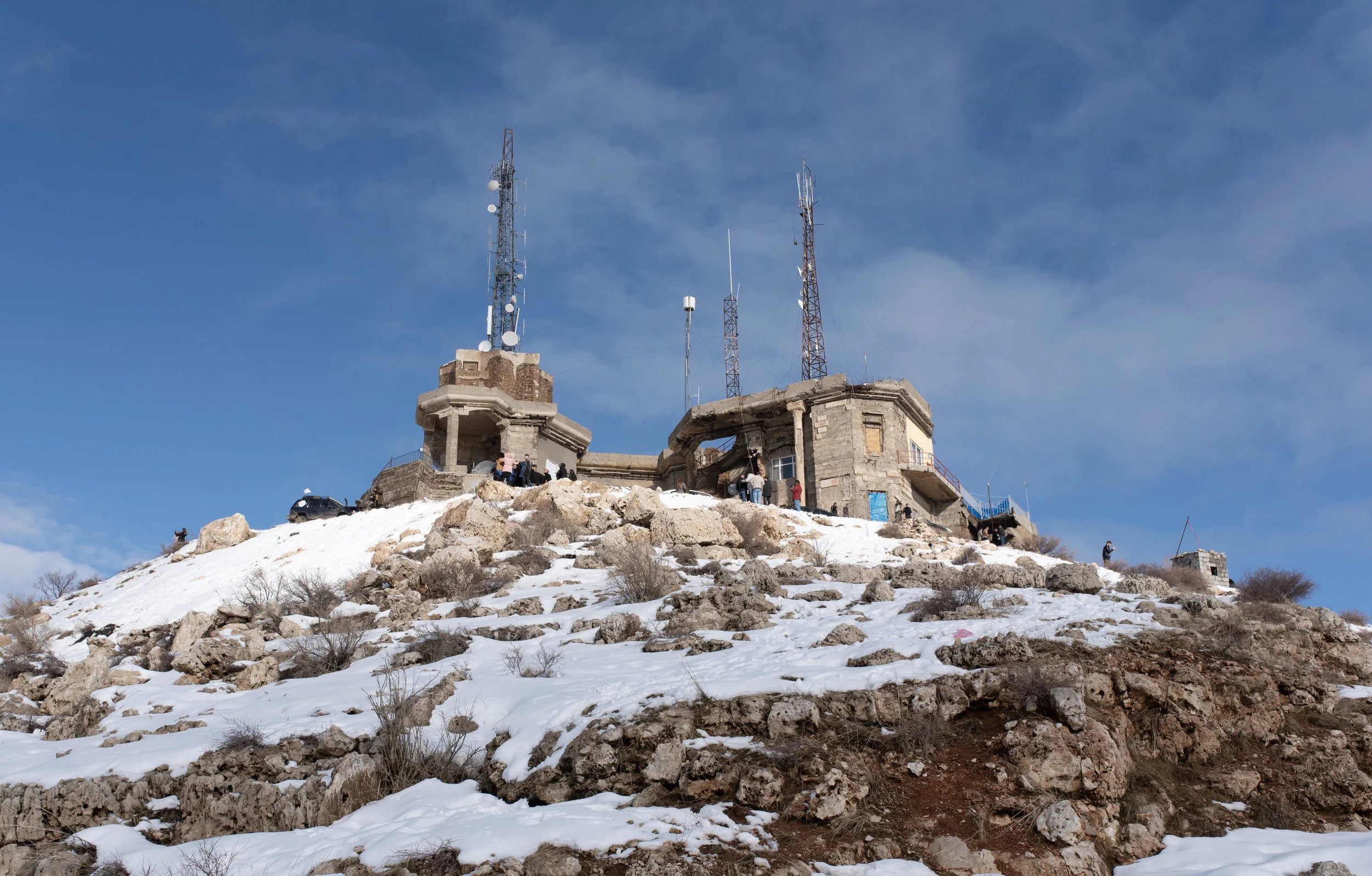 Saddam's Palace in Gara Mountain