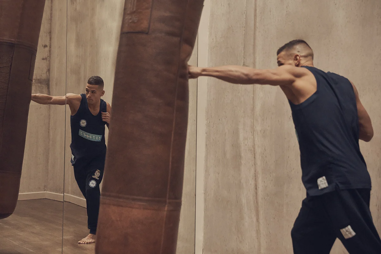 Battles of Paris Blue Track Pant