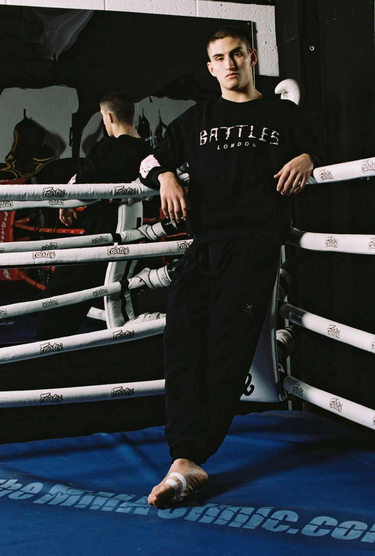 Battles of London Black Sweatshirt and Track Pant