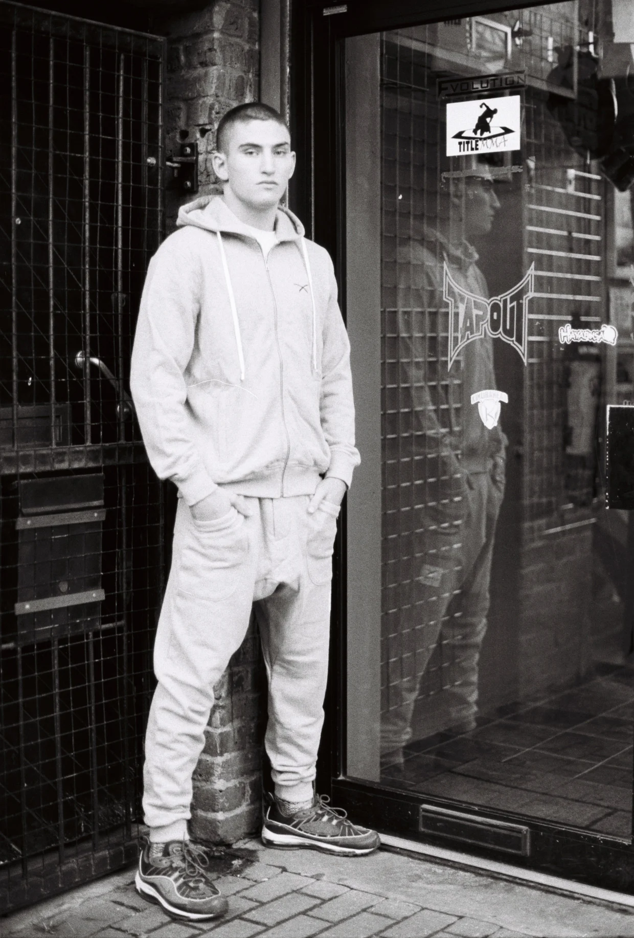 Battles of Paris Grey Zip-Up Hoodie and Track Pant