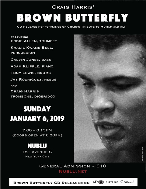 Poster for a live performance in NY earlier in 2019.