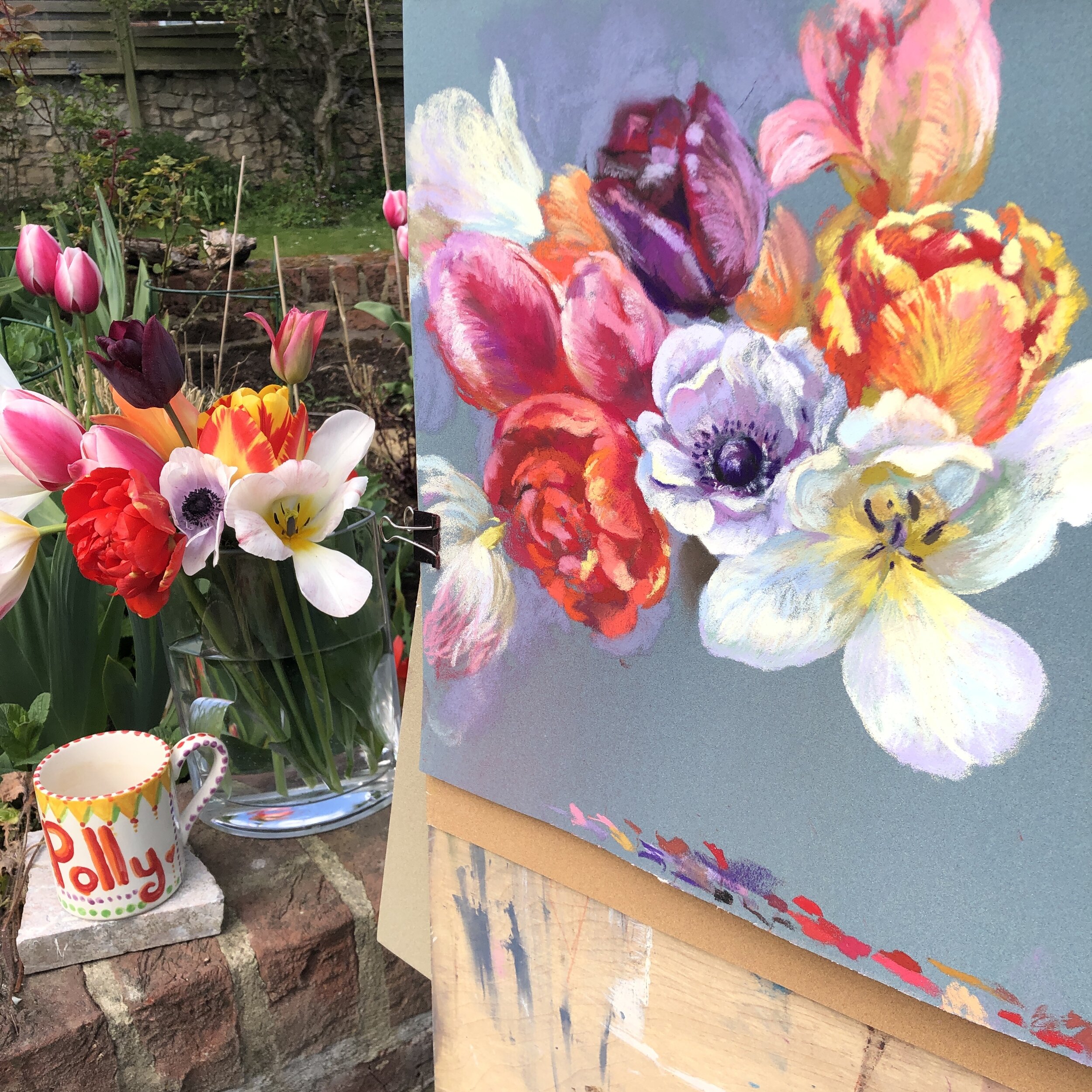 Painting in my Garden