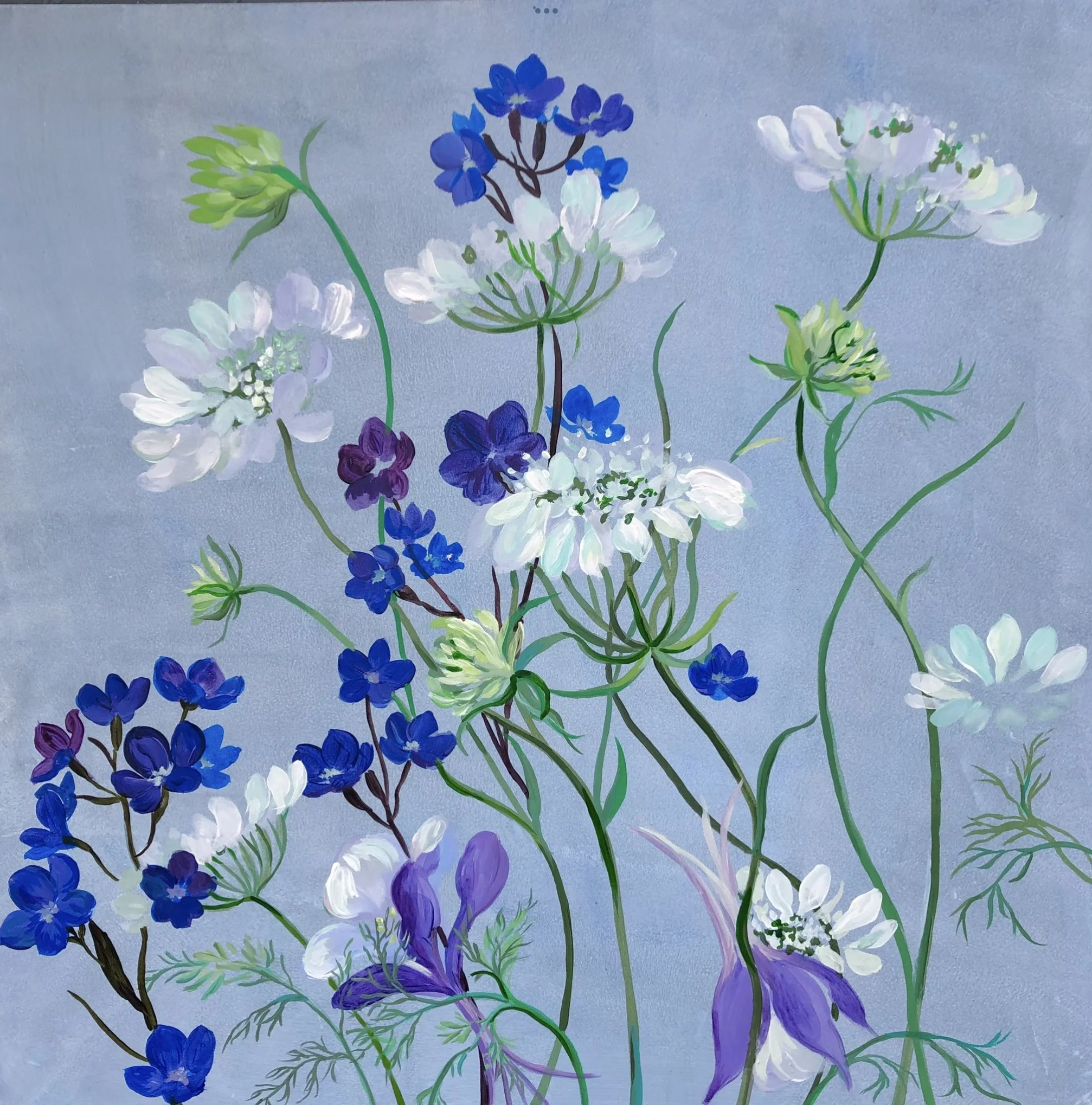 Original Acrylic China Spring — Nel Whatmore