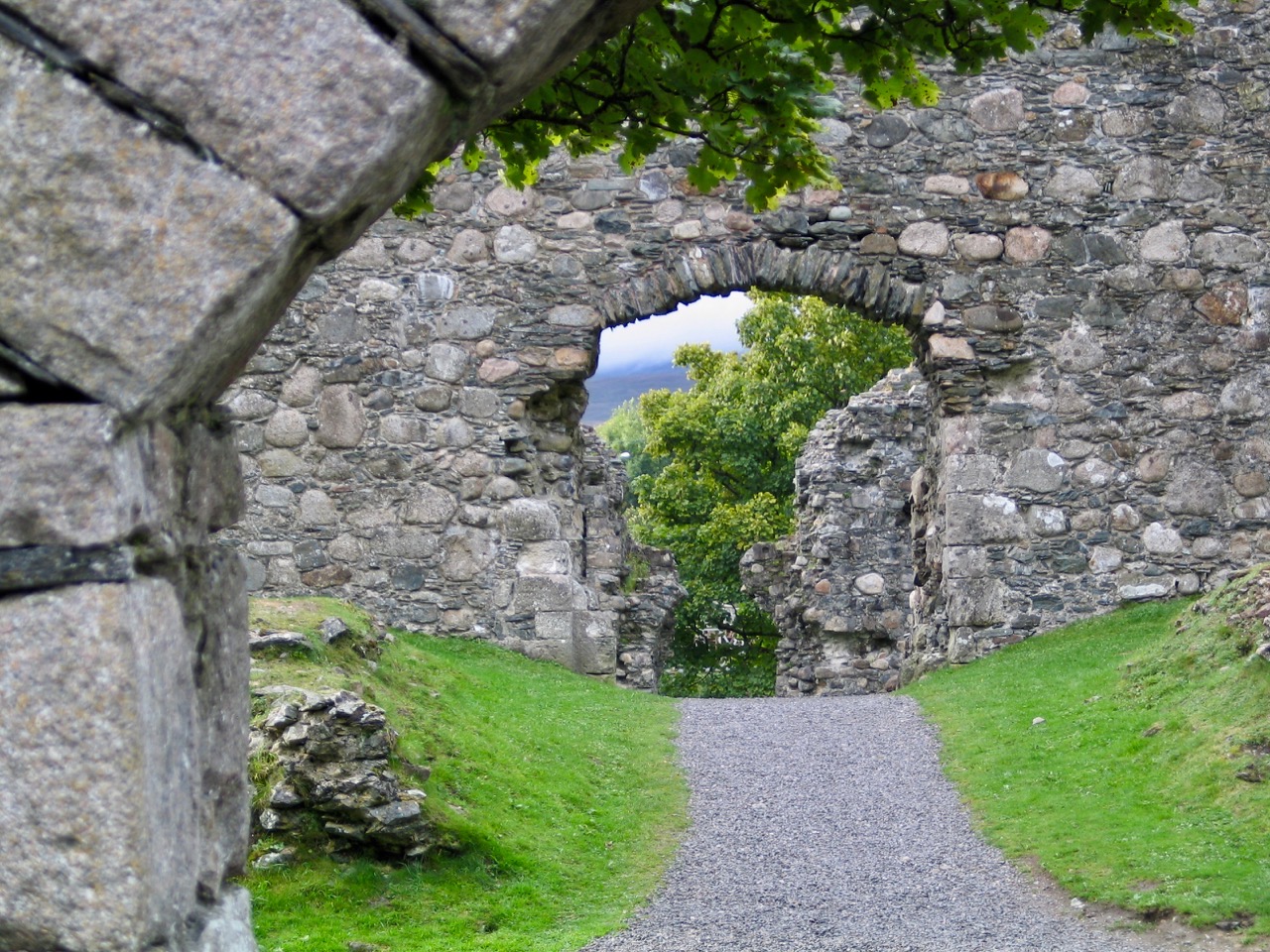 Old Inverlochy Castle Ruins