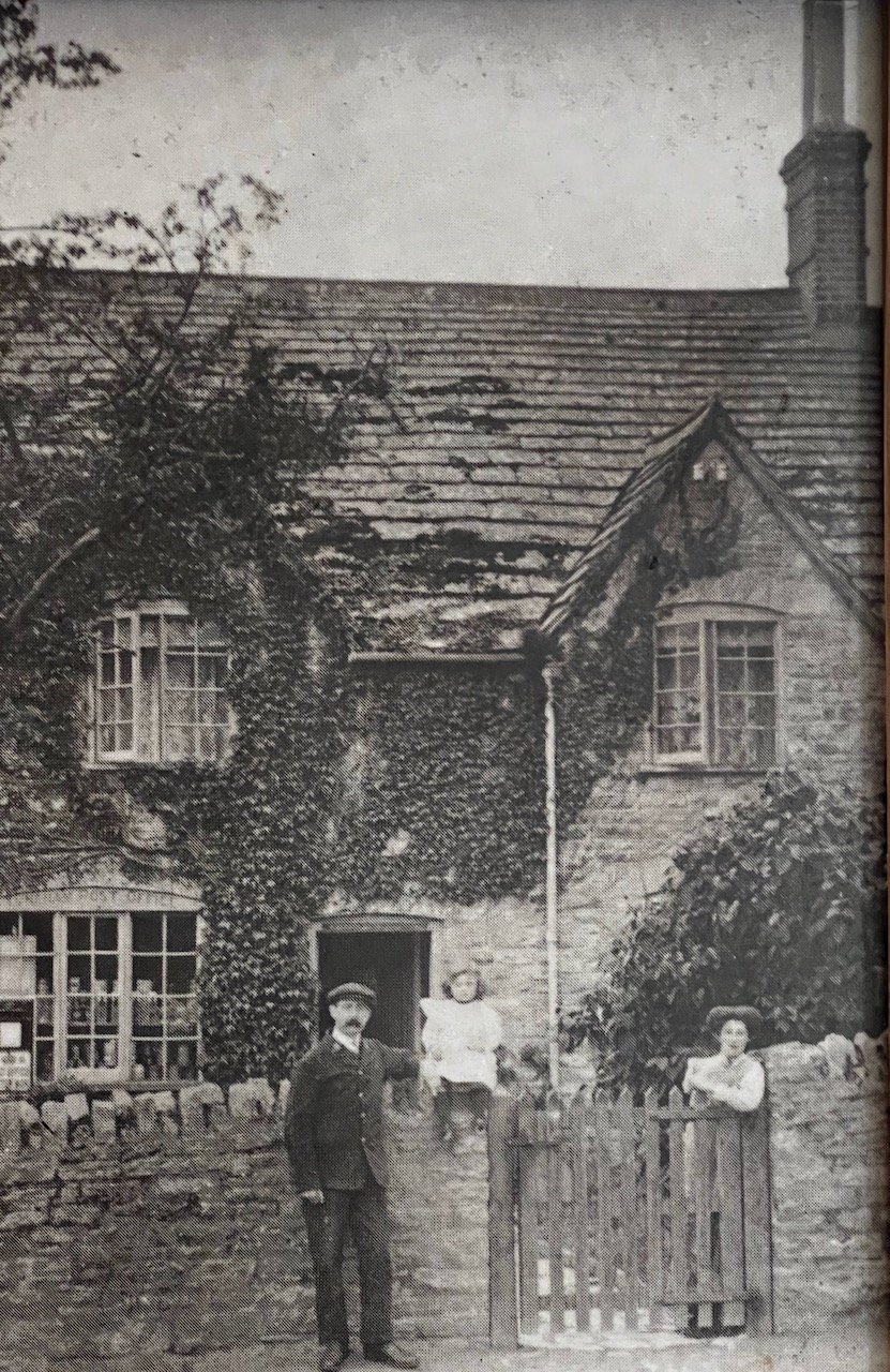 Tyneham post office - then