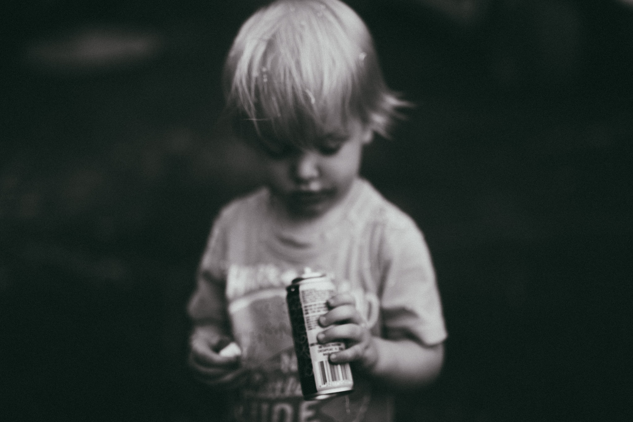 First can of silly string