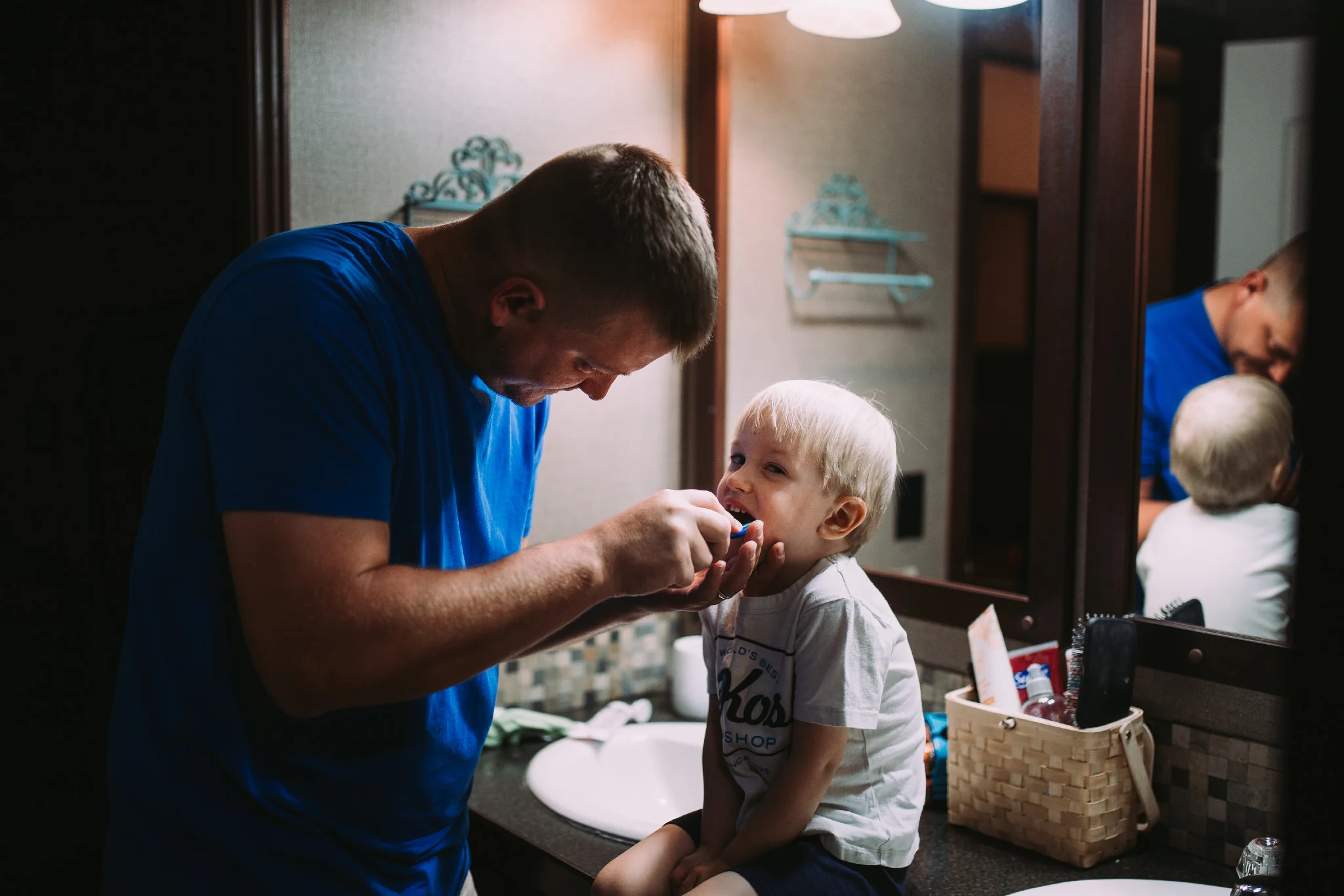 Good dads teach you about cavaties.