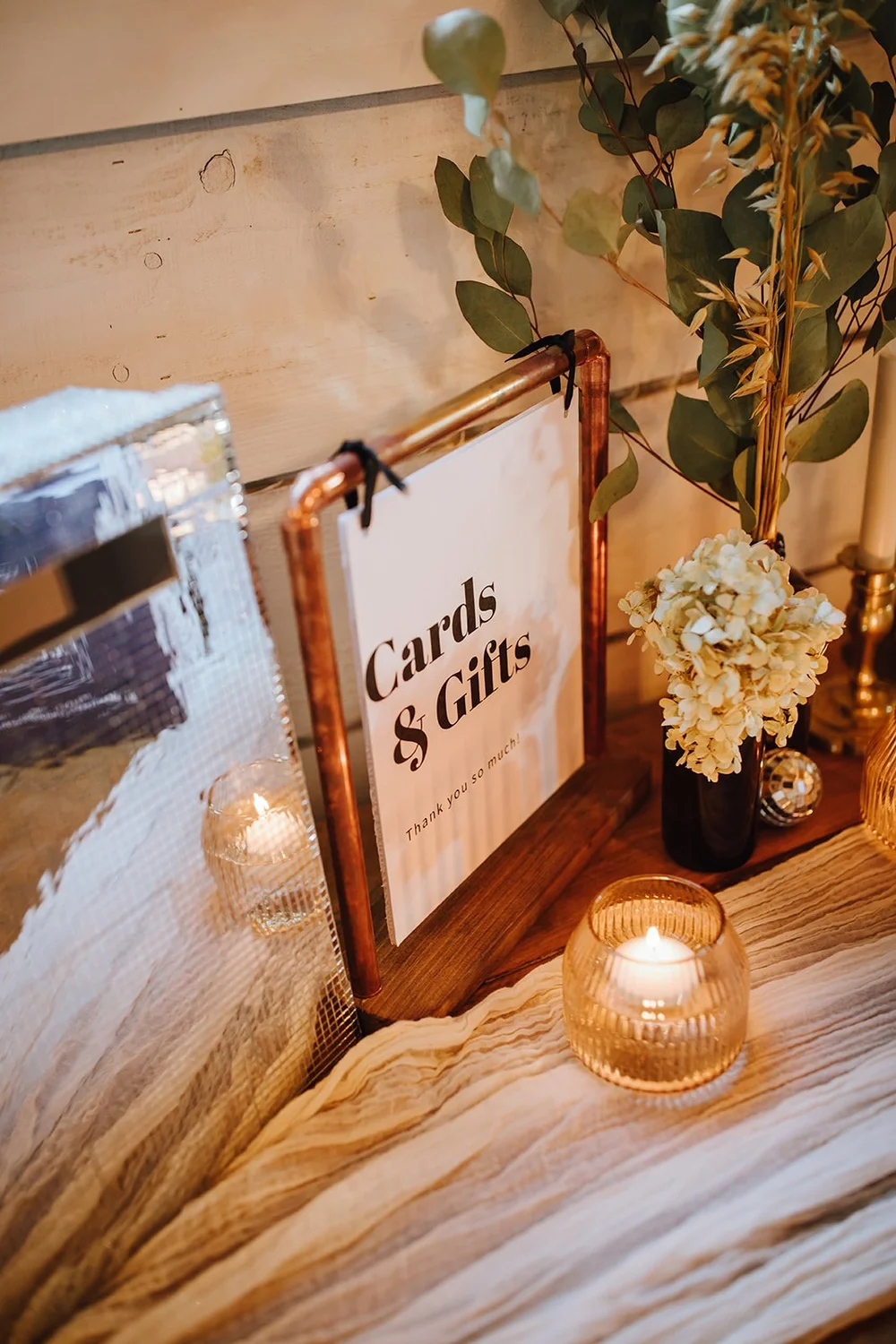 Picture of Table Numbers, Accent Signs + Sign Holders — Elysian Weddings & Events