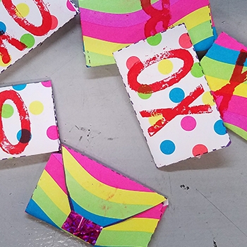 2017 February: Print Your Heart Out! Saturday, February 11th from noon-2 PM Families will work together to create Valentine’s Day themed art and cards using both screen printing and relief printing. Participants will have the opportunity to create unique art to keep or to give as a valentine to loved ones and friends. Suitable for ages 5 & up. Instructor: Jennifer McTague