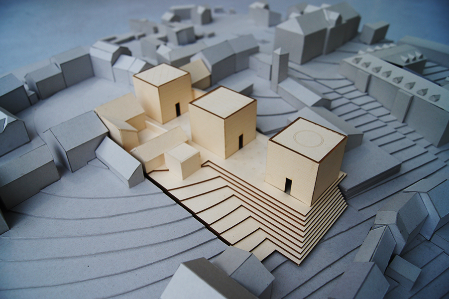 temple of three religions model.JPG