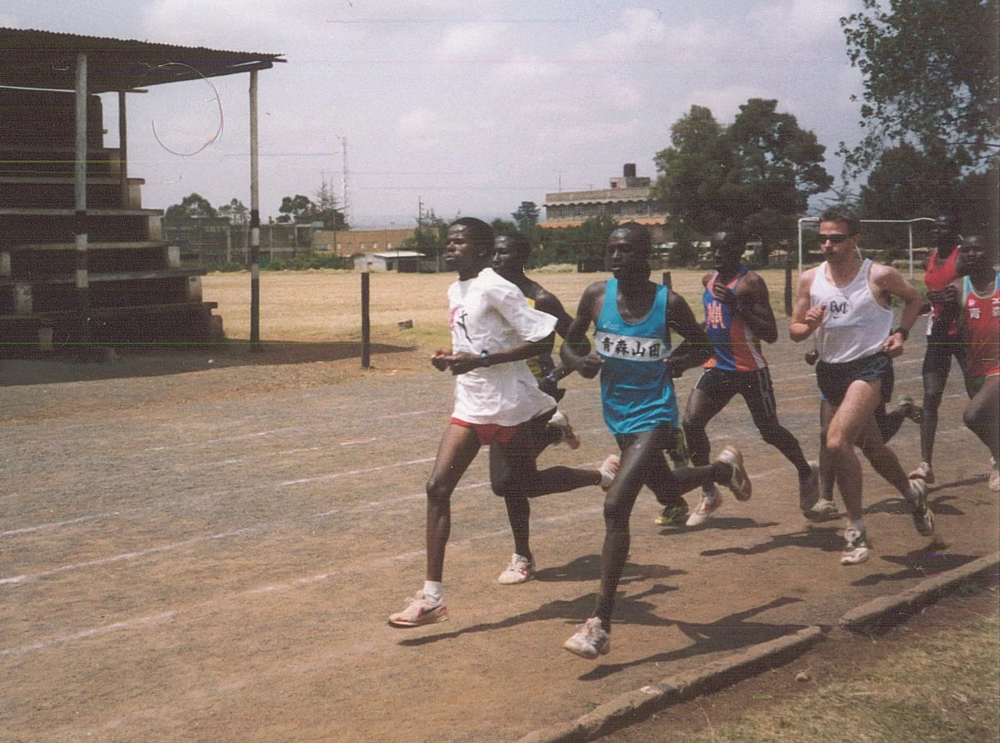 Training with the Kenyans in Nyahururu