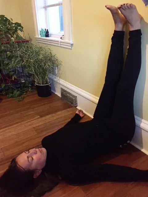 LEGS UP THE WALL POSE