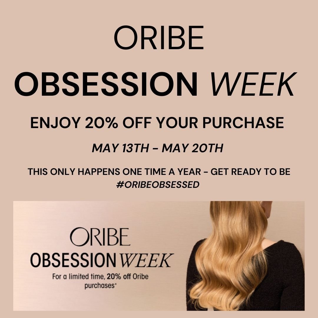 ✦ THIS ONLY HAPPENS ONCE A YEAR ✦

‣ May 13th - 20th receive 20% off your @oribe purchase!

‣ Take advantage of this ✦RARE✦ opportunity at @indulgestudios!

‣ All sales are first come, first serve, while supplies last during the duration of the promo