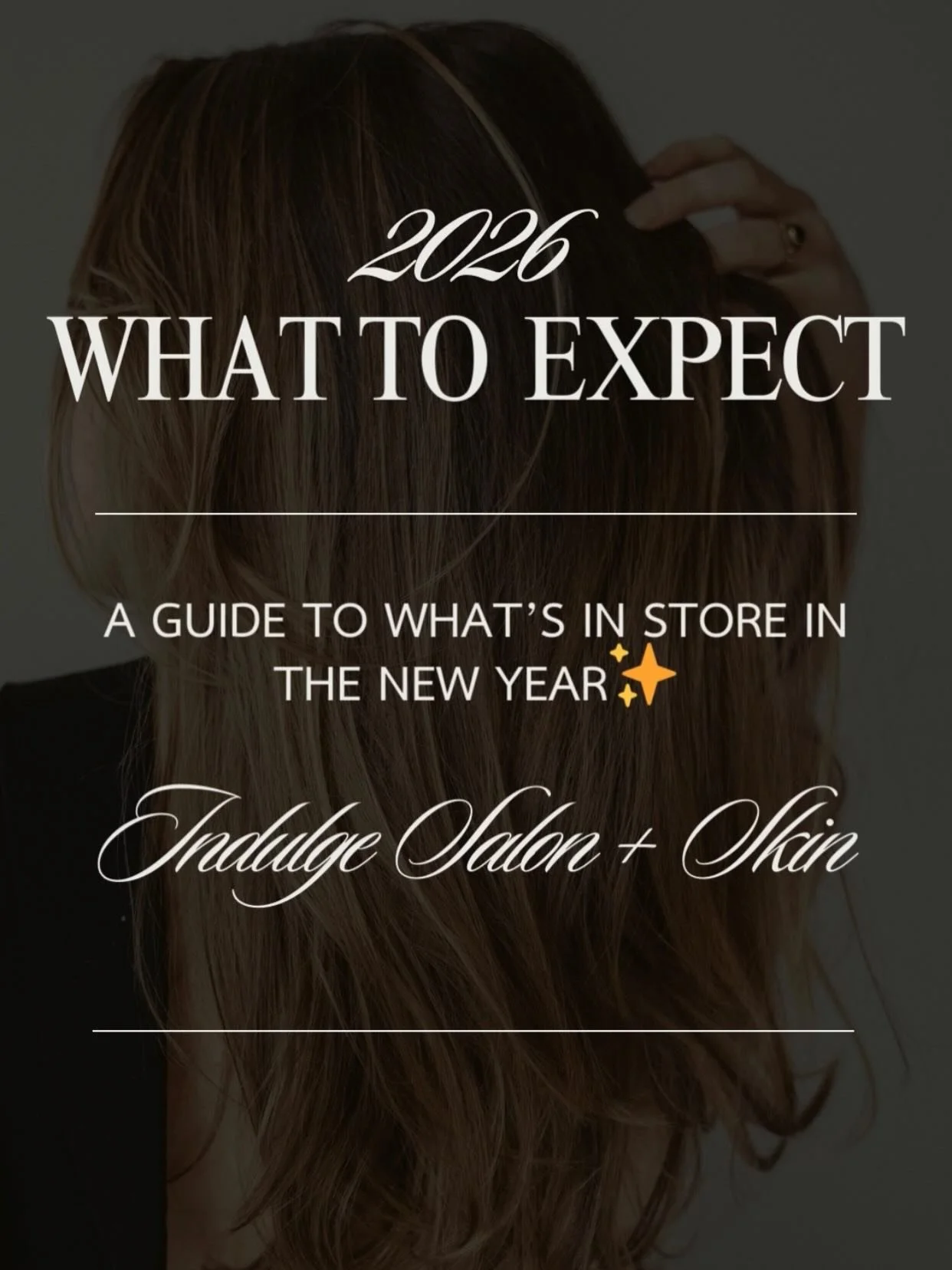 ✨ Hello 2026 ✨
A new year, fresh energy, and exciting things happening at the salon 🖤

As we step into 2026, we want to thank you for being part of our community. This year is all about elevated care, intentional beauty, and continuing to create a s