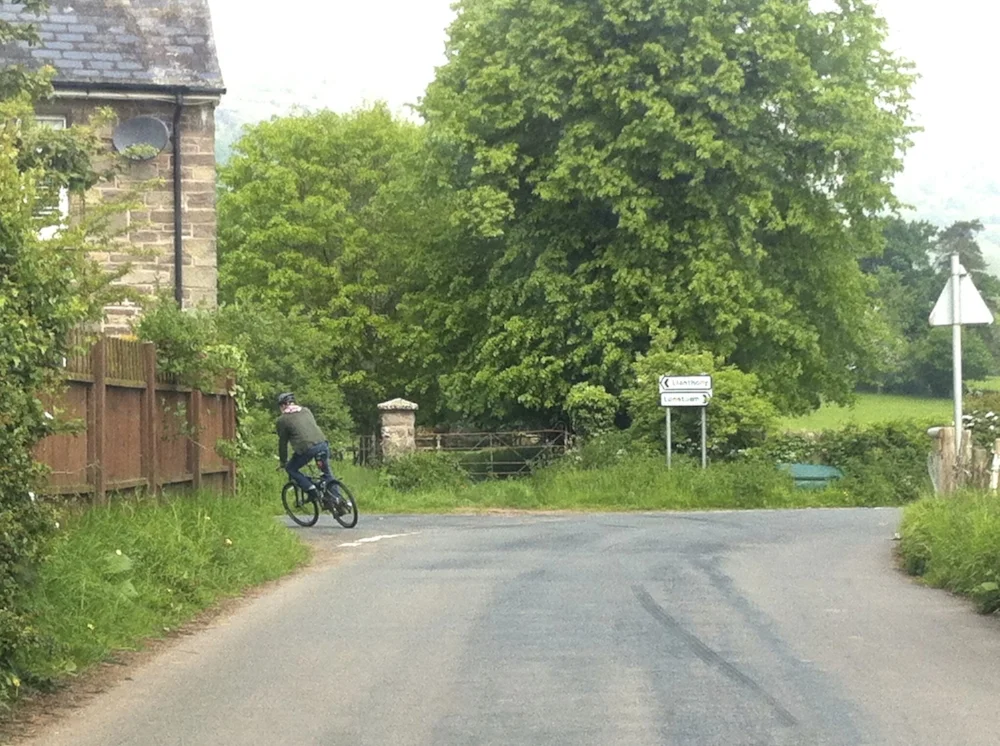  Richard Parry on his way to deliver a recital lecture at Llangollen International Eisteddfod
