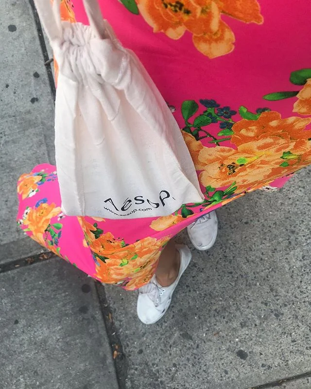 Upgrading our scent @aesopskincare (and eventually our sneakers...)