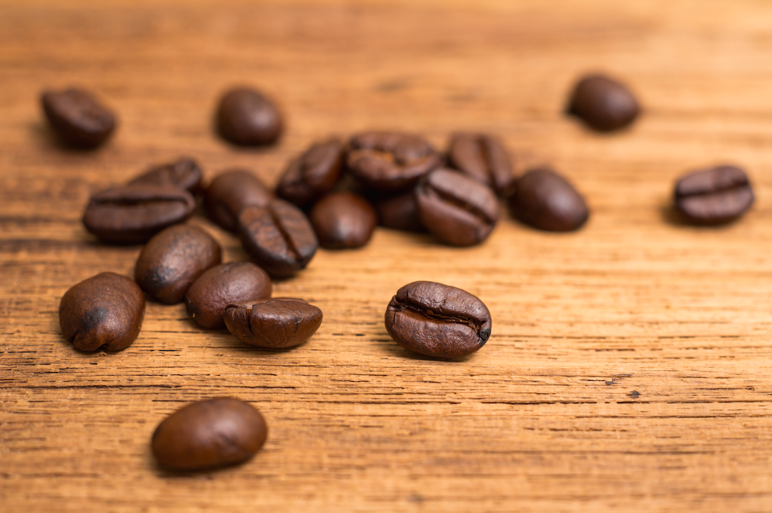 Vegan nutrition - coffee beans are full of antioxidants
