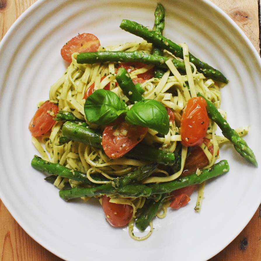Fresh vegan basil pesto recipe