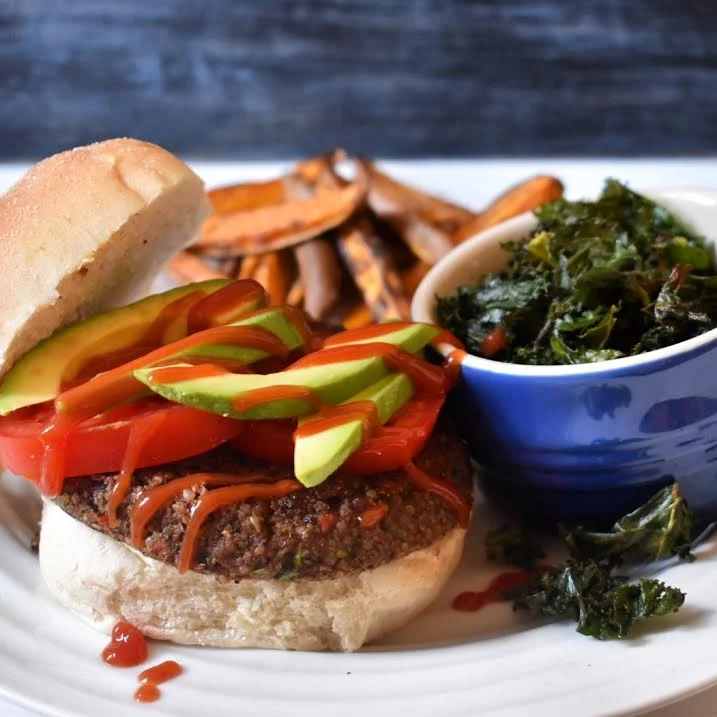 Vegan black bean burger recipe