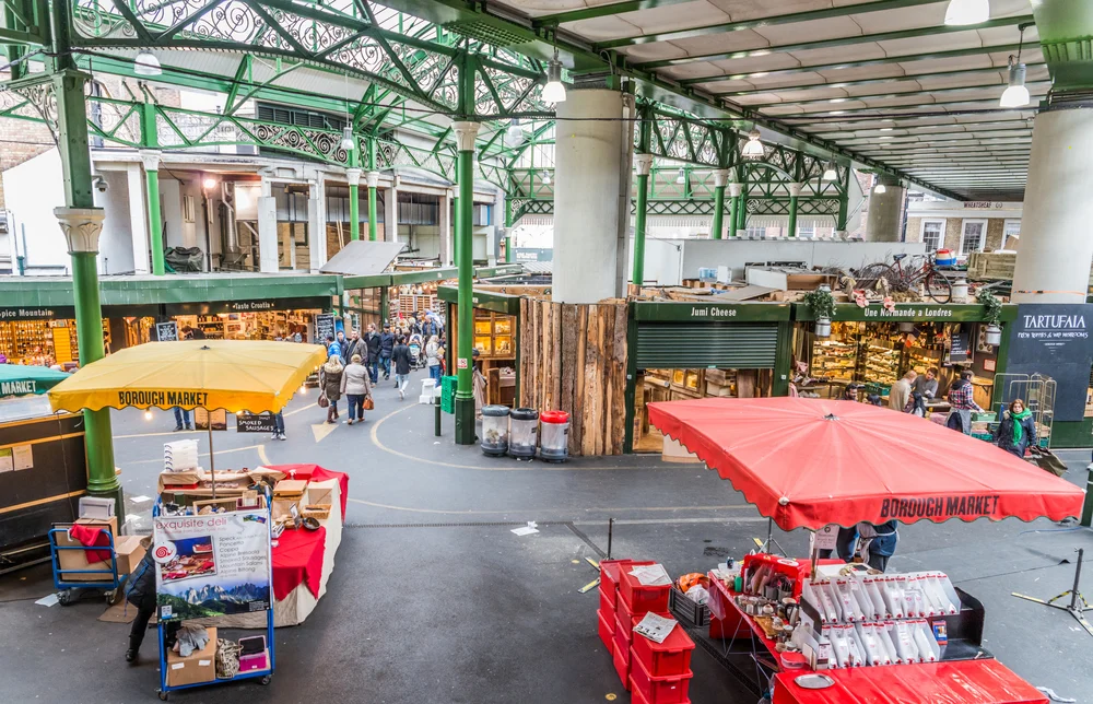 There are loads of vegan options at Borough Market if you know where to look
